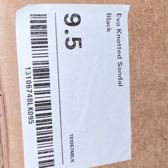 NWT Reformation Black Leather Strappy Sandals - Picture 8 of 8